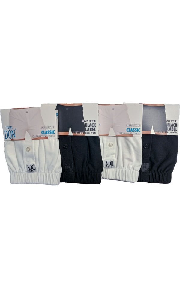 The DON Jersey Penye-Örme Erkek Boxer 4'lü Paket 4P2 (XL)