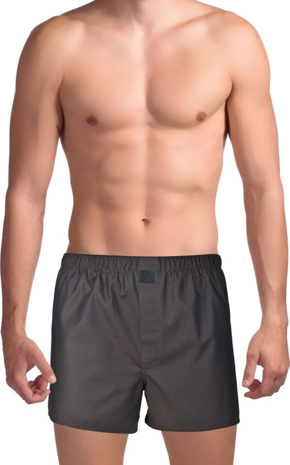 The DON Poplin Erkek Boxer Nocturne Brown