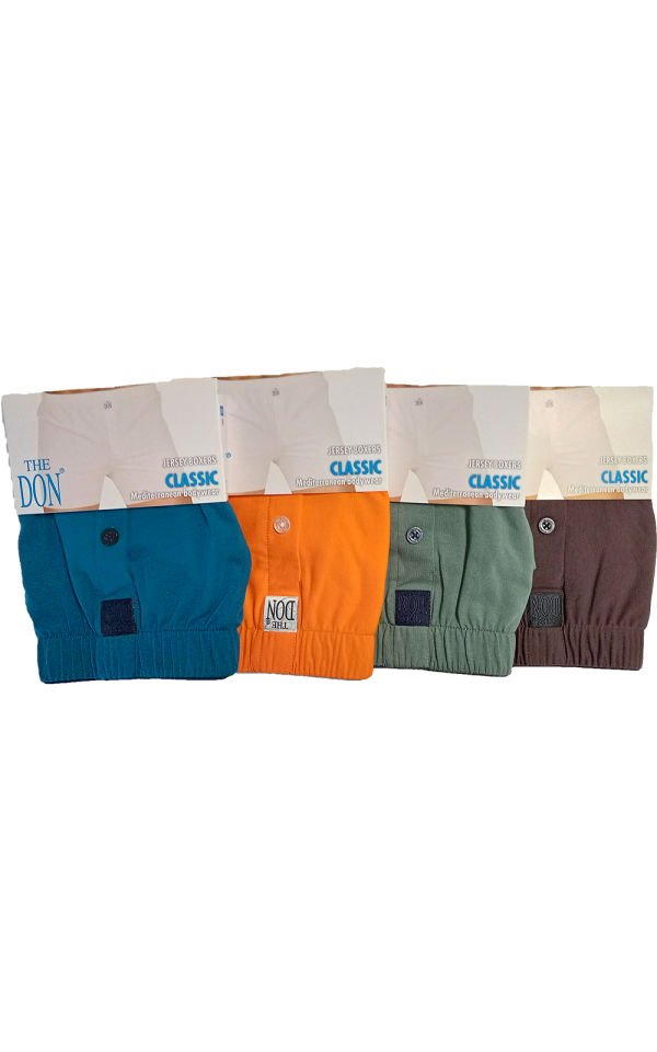 The DON Jersey Penye-Örme Erkek Boxer 4'lü Paket 4P4 (M) M - 4P4